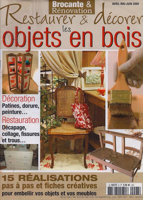 Restaurer et décorer les objets en bois Restaurer et décorer les objets en bois